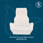 Mellowgreen Latex Lumbar Pillow (For lower back support)1 (1)