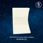 Mellowgreen Latex Half Moon Pillow (For Neck support) 11 (1)