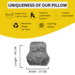 Mellowgreen Latex Lumbar Pillow (For lower back support)1 (1)