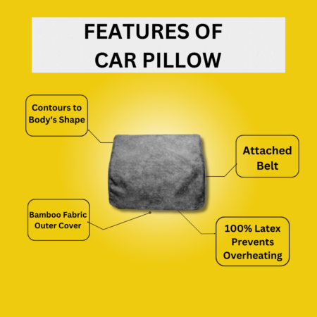 Latex Car Pillow